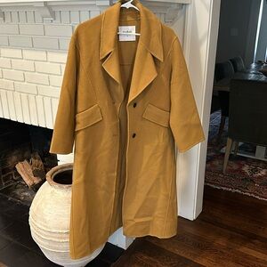 Ba&sh Mustard coat